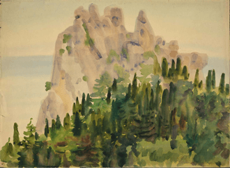 Владимир Гринберг. «Гурзуф», 1937