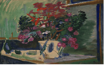 Борис Чернышёв. «Букет с шиповником», 1963