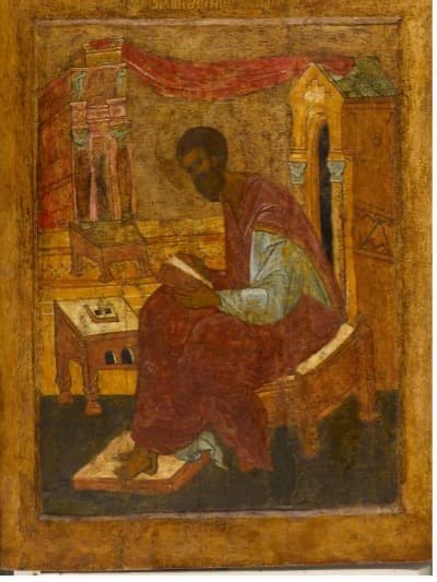 Икона «Евангелист Лука», XVI век